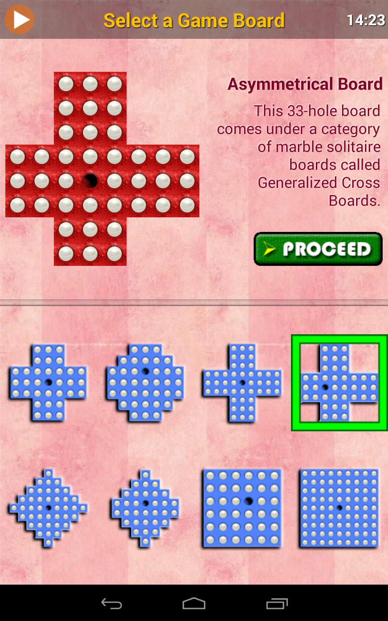 iMARBLE Pro: Marble Solitaire Screen 2