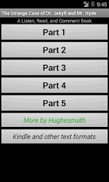 Dr Jekyll and Hyde Listen Read poster 1