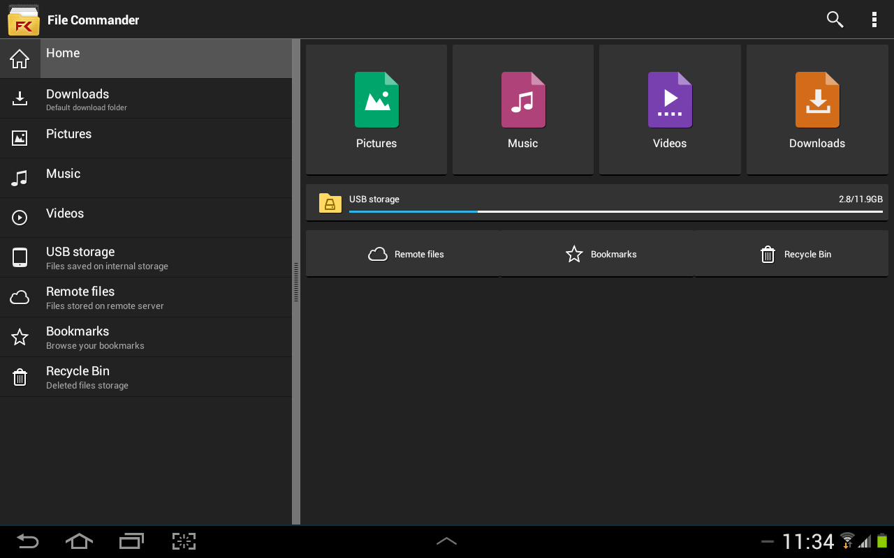 File Commander - screenshot