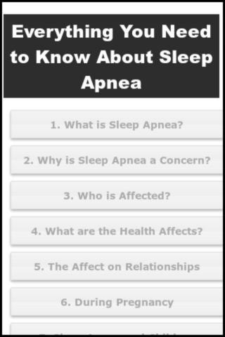Sleep Apnea Guide