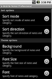 e-Mobile Notes Professional Screenshots 6