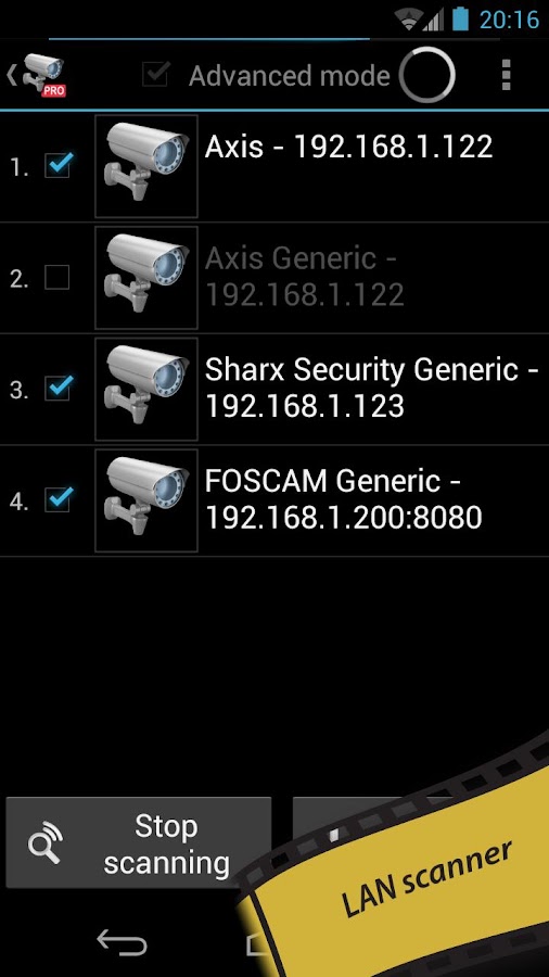 tinyCam Monitor PRO - screenshot