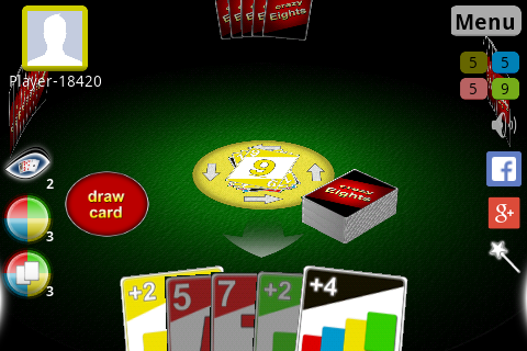 Crazy Eights 3D