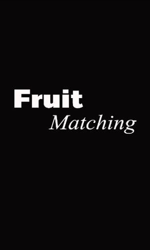 Fruit Matching