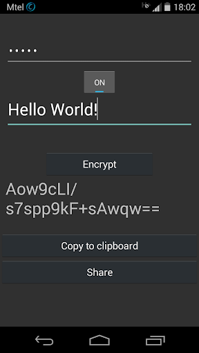 Message EN DEcrypter