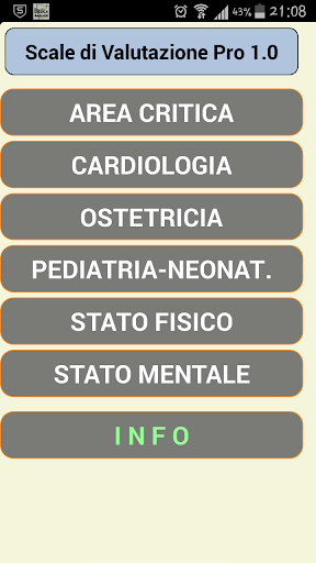 Scale di valutazione