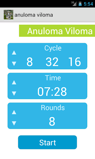 Anuloma Viloma Timer