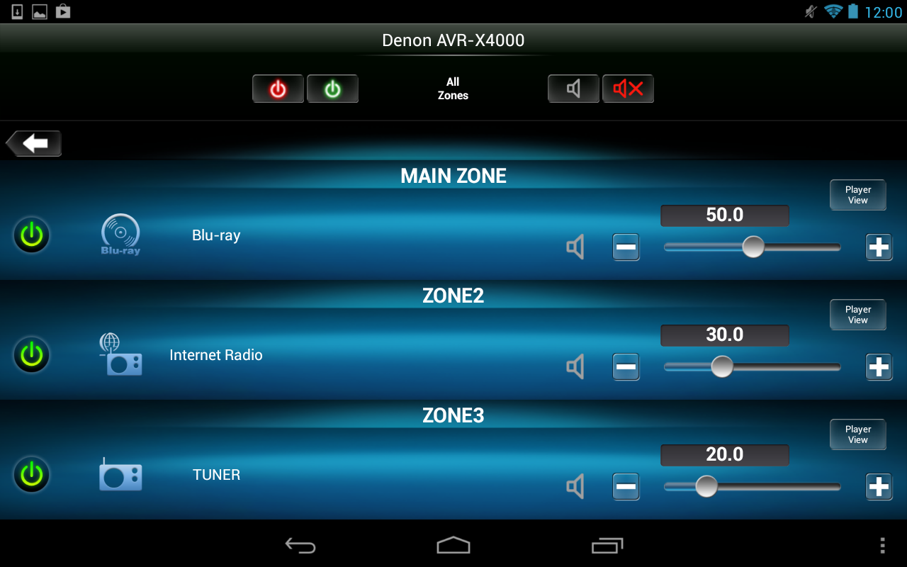 Denon Remote App AndroidApps auf Google Play