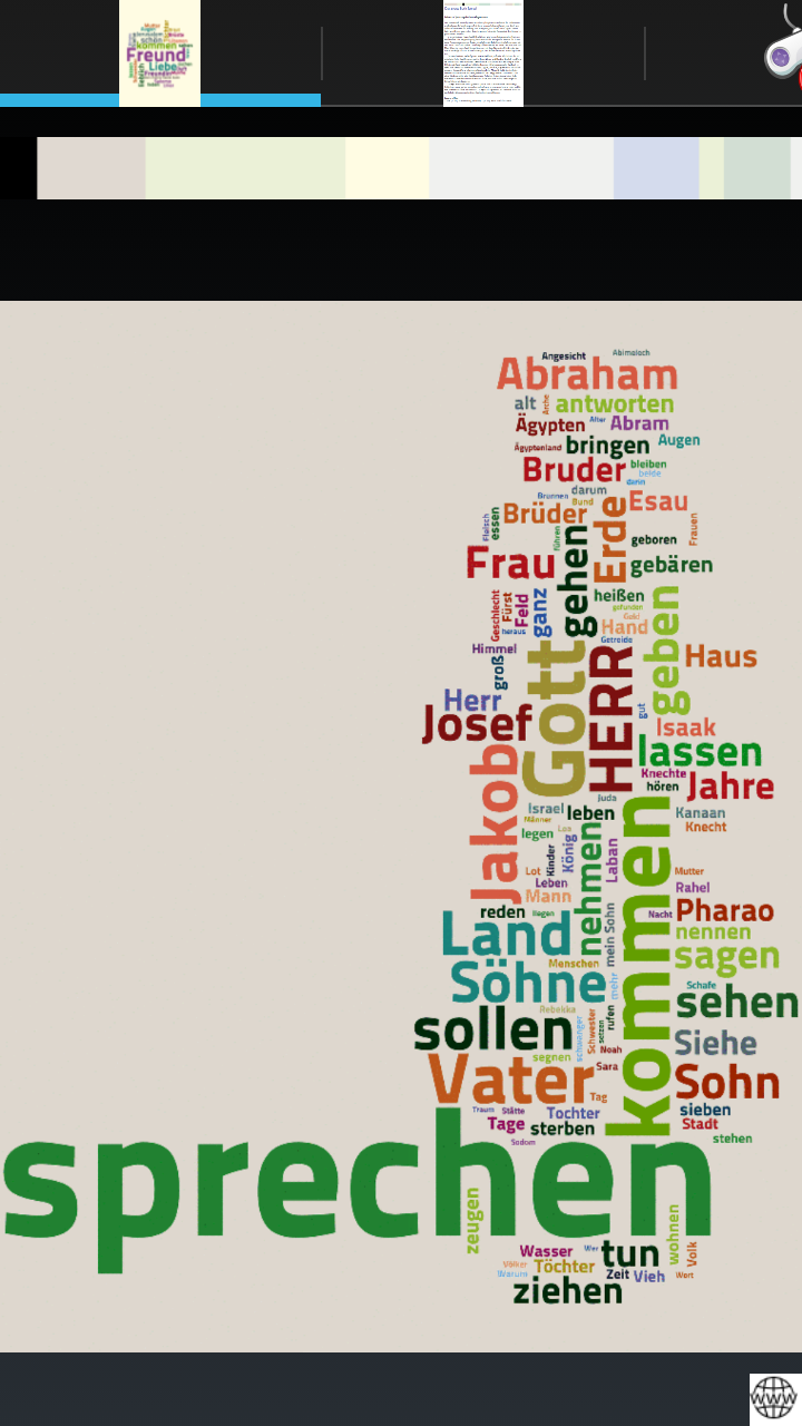Bibelclouds für Konfis Screen 1