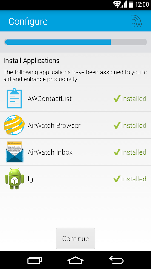 airwatch agent android apps play google