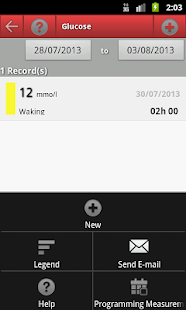 DMcontrol Premium - Diabetes Screen 3