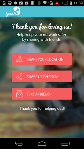 【免費社交App】ipanic-Safety App for her-APP點子
