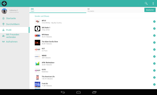 TuneIn Radio Pro Screenshot