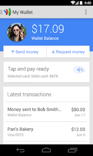Google Wallet - screenshot thumbnail