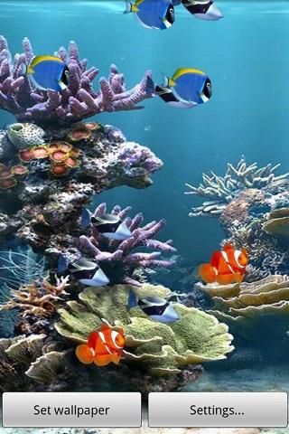 Live Wallpaper Aquarium