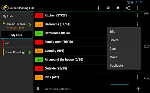House Cleaning List(圖1)-速報App