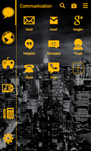 How to download Stamped Yellow Pack SL Theme lastet apk for bluestacks