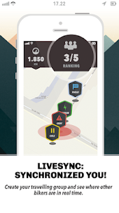 Ride the Way; motorbike routes Screen 3