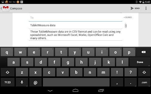 TabletMeasure Screenshots 3