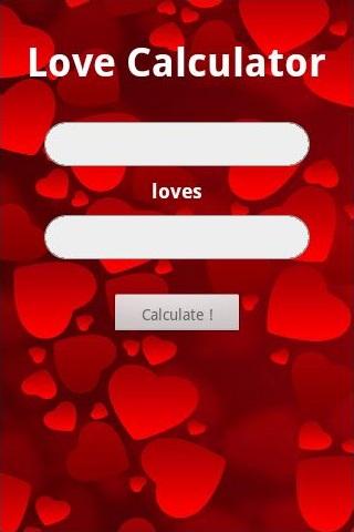 Lovely Love Calculator
