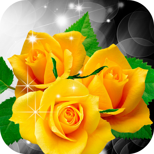 Yellow Roses Live Wallpaper 個人化 App LOGO-APP開箱王