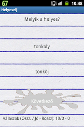 helyeselj!  - spelling test poster 2