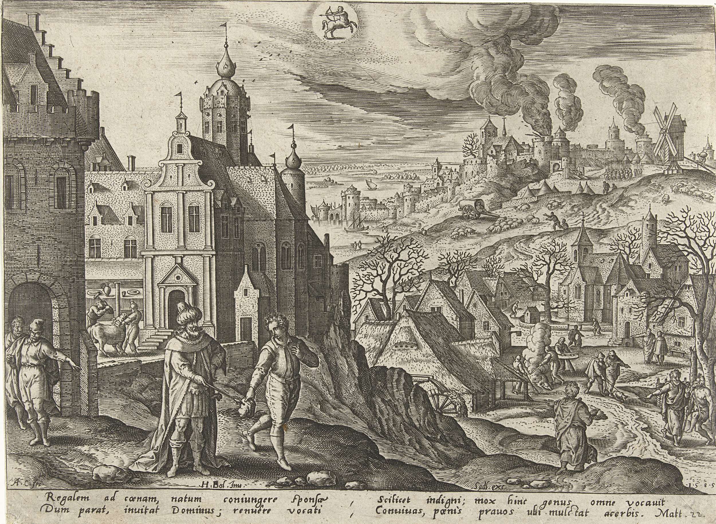 November: parabel van het bruiloftsfeest