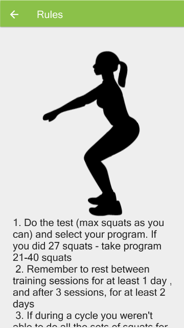 300 Squats. Be Stronger PRO - screenshot