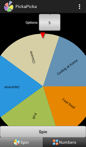 PickaPicka: random choice