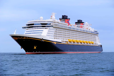 Disney Dream en route to the Bahamas. The ship does mostly 3- and 4-night sailings from Port Canaveral, Fla., with Castaway Cay as the chief destination.  