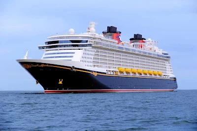 Disney Dream en route to the Bahamas. The ship does mostly 3- and 4-night sailings from Port Canaveral, Fla., with Castaway Cay as the chief destination.  