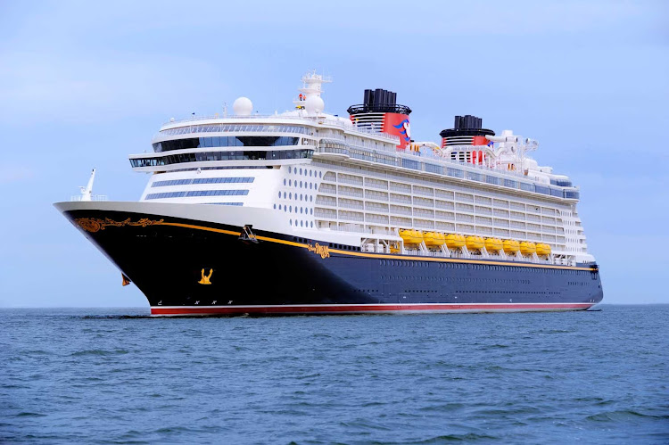 Disney Dream en route to the Bahamas. The ship does mostly 3- and 4-night sailings from Port Canaveral, Fla., with Castaway Cay as the chief destination.  