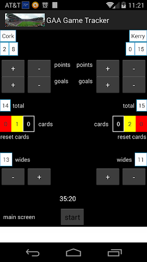 Gaelic Games Tracker