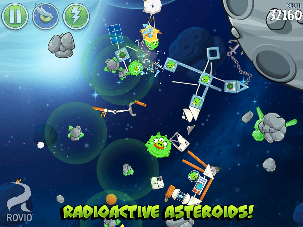 Angry Birds Space - screenshot