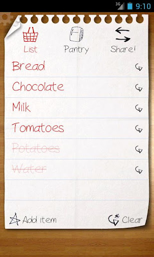 Shopping list - ListOn Basic