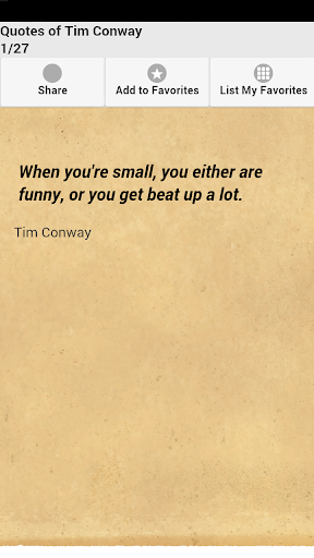 Quotes of Tim Conway