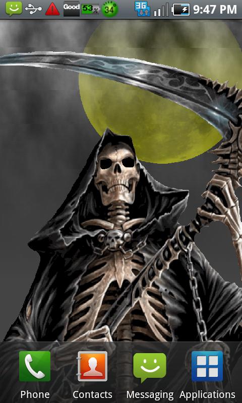 Grim Reaper LiveWallpaper Full Screen 2