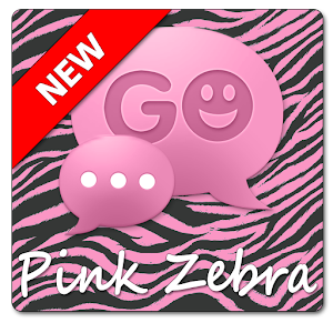 Pink Zebra GO SMS Theme.apk 1.0