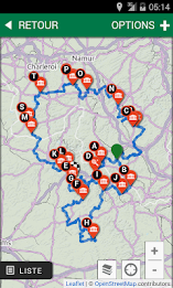 Major routes of the Ardennes poster 4