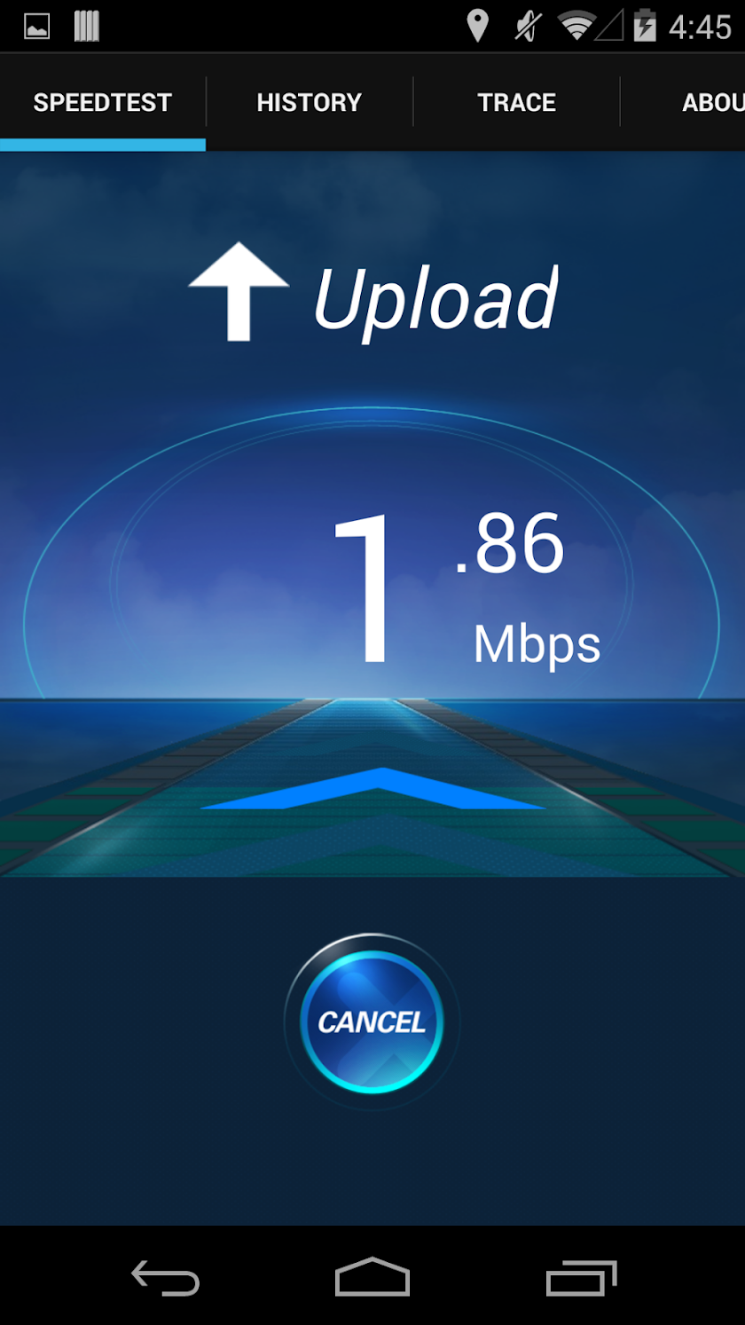 Internet Speed Test Pro Screen 2