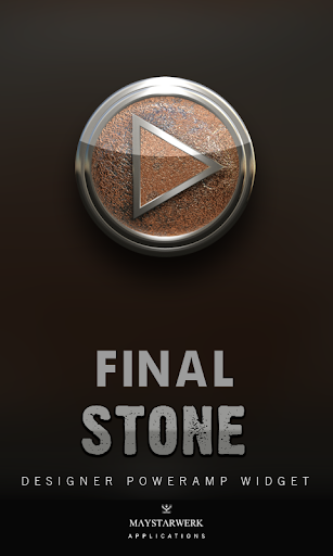 Poweramp Widget Stone