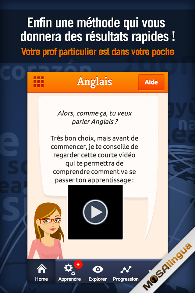 Apprendre lAnglais Screen 1