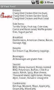 Gluten Free Fast Food Screen 3
