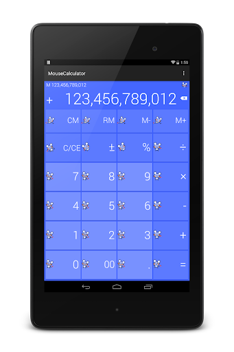 【免費生產應用App】可愛的鼠標計算機-APP點子