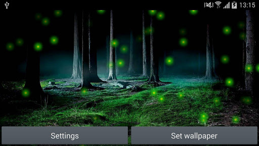 Fireflies Live Wallpaper