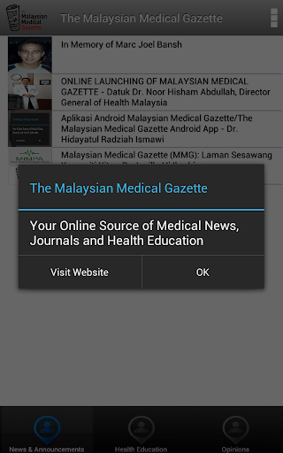 【免費健康App】Malaysian Medical Gazette-APP點子