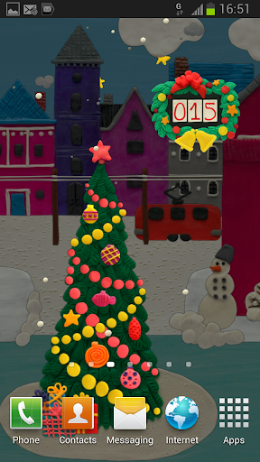 KM Christmas countdown widgets