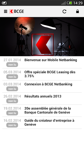 BCGE Mobile Netbanking