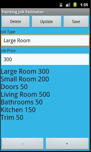 Painting Job Estimator Pro Business app for Android Preview 1