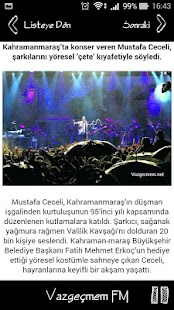 Vazgeçmem Radyo Screenshots 8